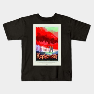 Kepler 186f, Travel Poster Kids T-Shirt